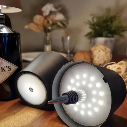 Alcohol Bottle LED Wireless Table Lamp