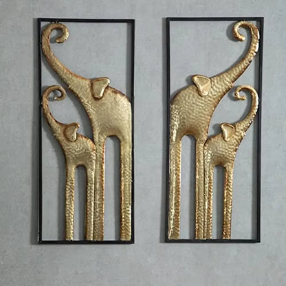 Elephant Wall Decor Set