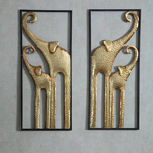 Elephant Wall Decor Set