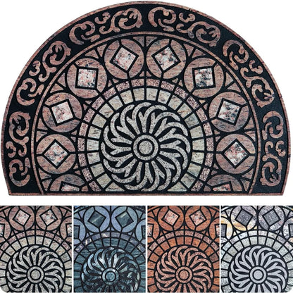 Rubber, Washable Non-Slip Door Mat,