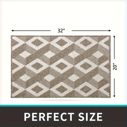 Non-Slip Indoor Washable Door Mat