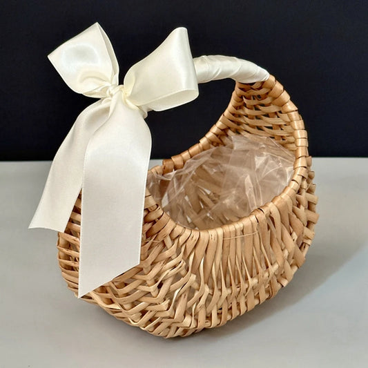 Willow Rattan Woven Basket