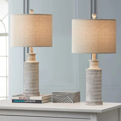 Table Lamp Set of 2- 24.5 inches high