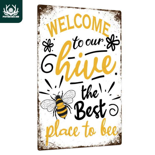 Welcome Metal Signs,