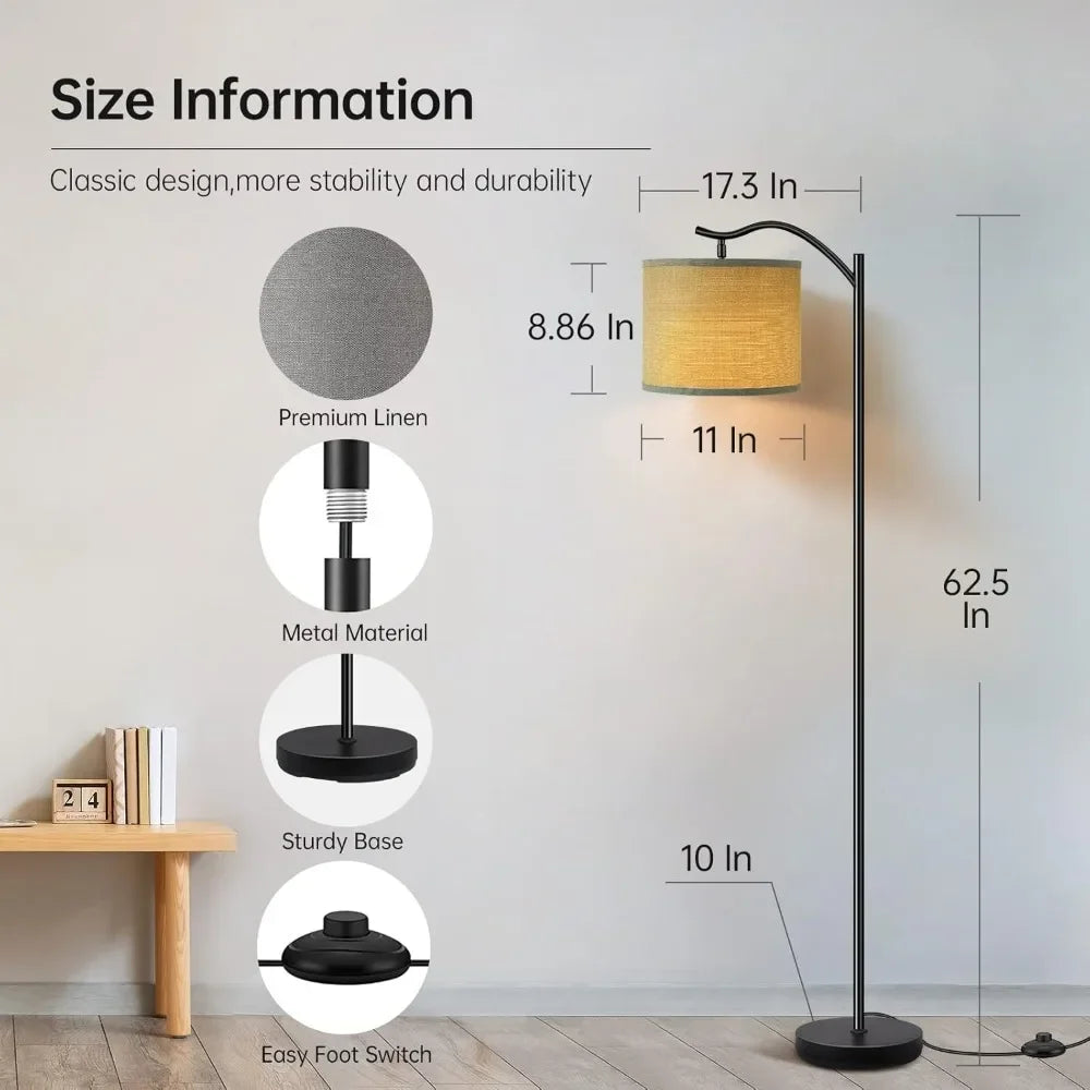 Tall Modern Standing floor Lamp