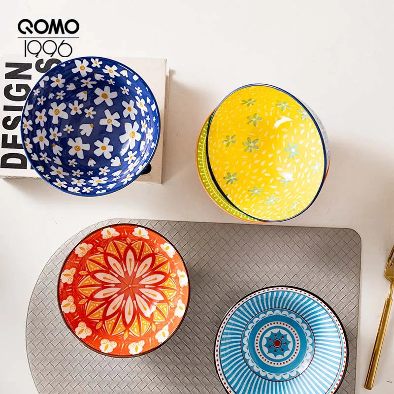 4 Pieces Ceramic Bowl Set