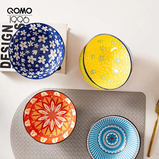 4 Pieces Ceramic Bowl Set