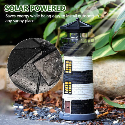 Rotating Lighthouse Lamp