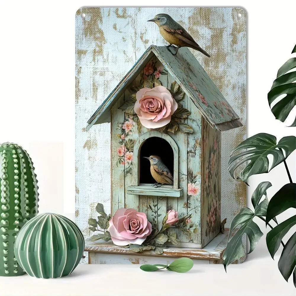Birdhouse Wall Artwork