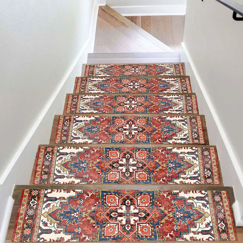 15PCS Carpet Stair Treads Set