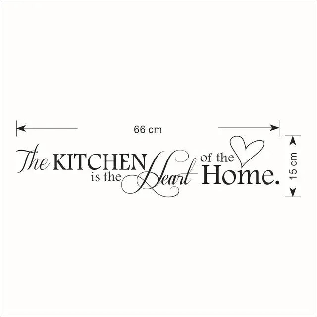 Vinyl Kitchen Wall Decals