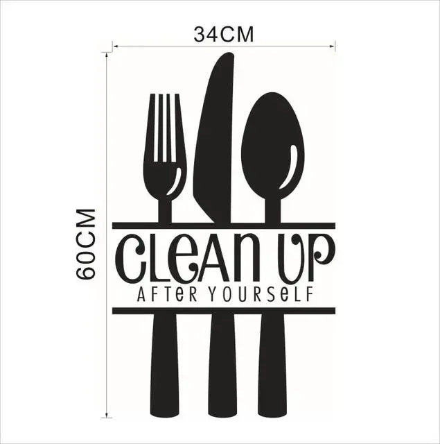 Vinyl Kitchen Wall Decals