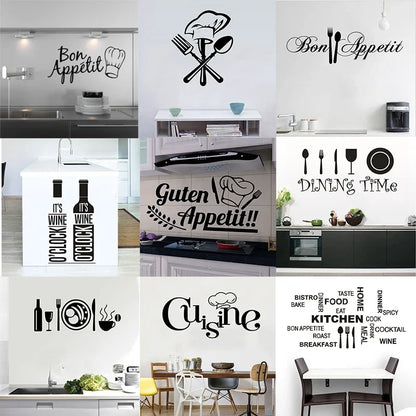 Vinyl Kitchen Wall Decals