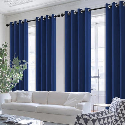 4PCS Blackout Curtains