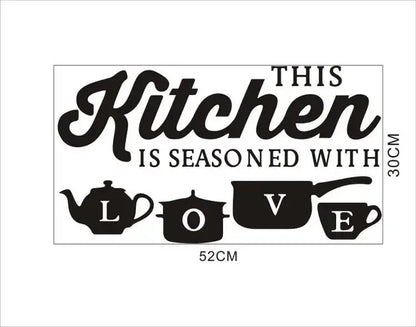 Vinyl Kitchen Wall Decals