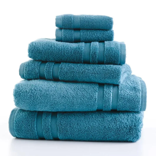 Luxurious Cotton Bath Towel Set 6-Piece