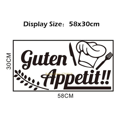 Vinyl Kitchen Wall Decals