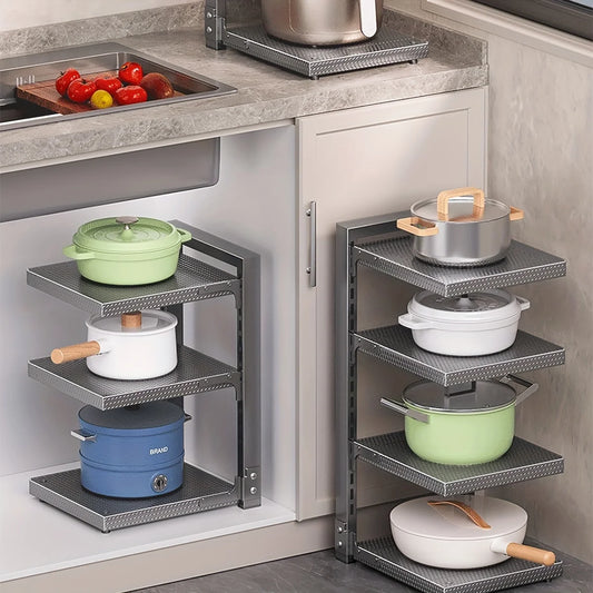 Heavy Duty Pots Pans Organizer