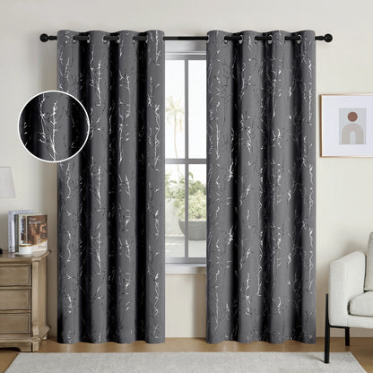 Pack Of 2 Thermal Blackout Curtains