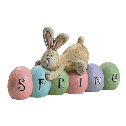 Easter Spring Bunny Tabletop Ornament