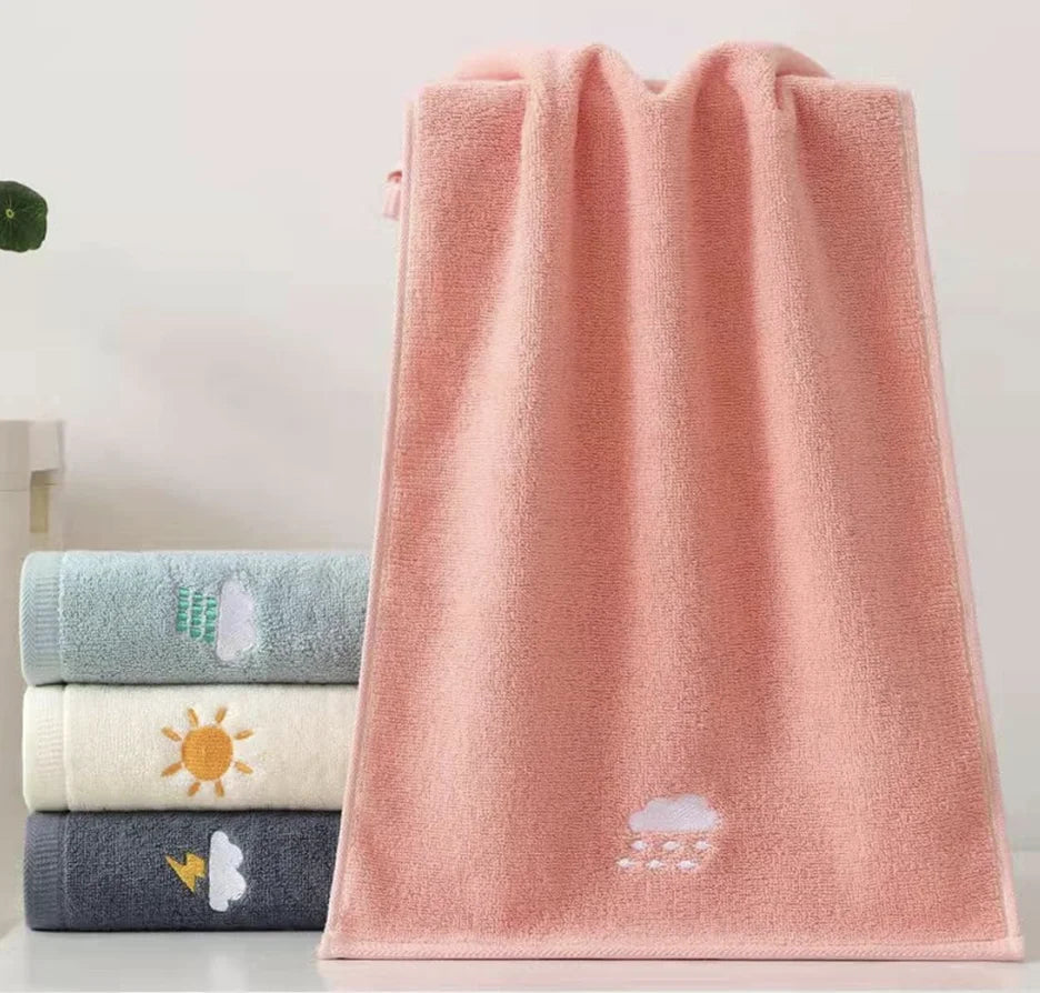 Bathroom Hand Towels Set of 4,