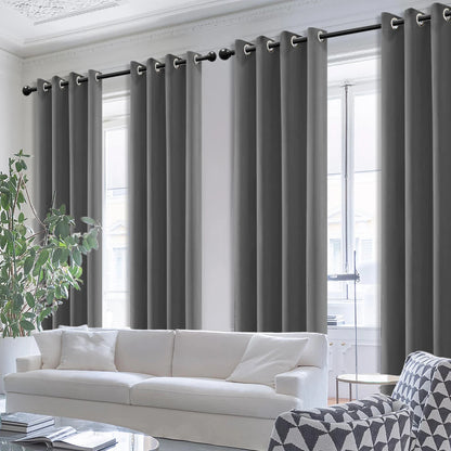 4PCS Blackout Curtains