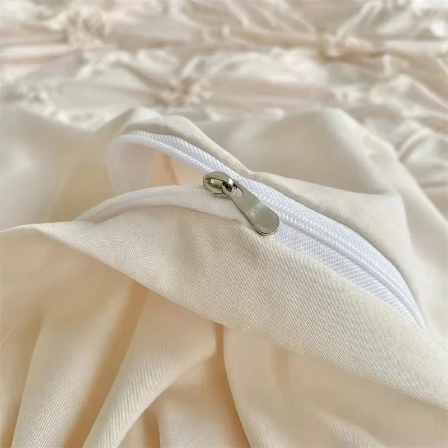 3D Twist Flowers Duvet Cover