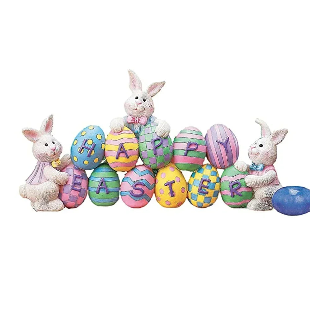 Easter Spring Bunny Tabletop Ornament