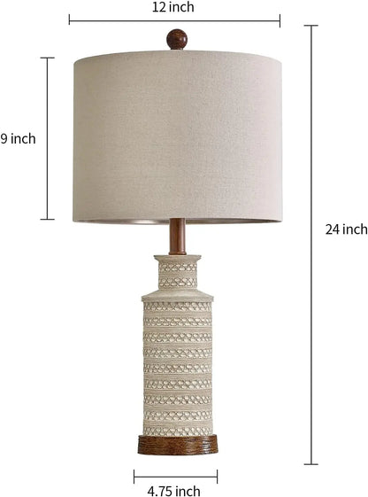 Table Lamp Set of 2- 24.5 inches high