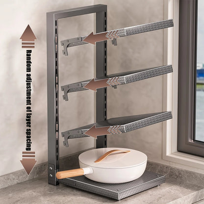 Heavy Duty Pots Pans Organizer