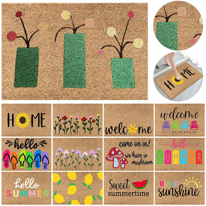 Absorbent,  Non Slip Door Mat